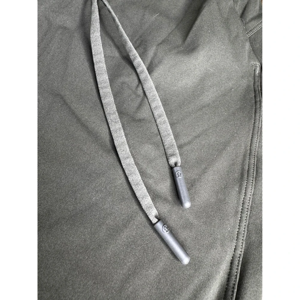 Lululemon On the Fly Jogger Pants Olive Green‎ Drawstring Elastic Waist Women 4